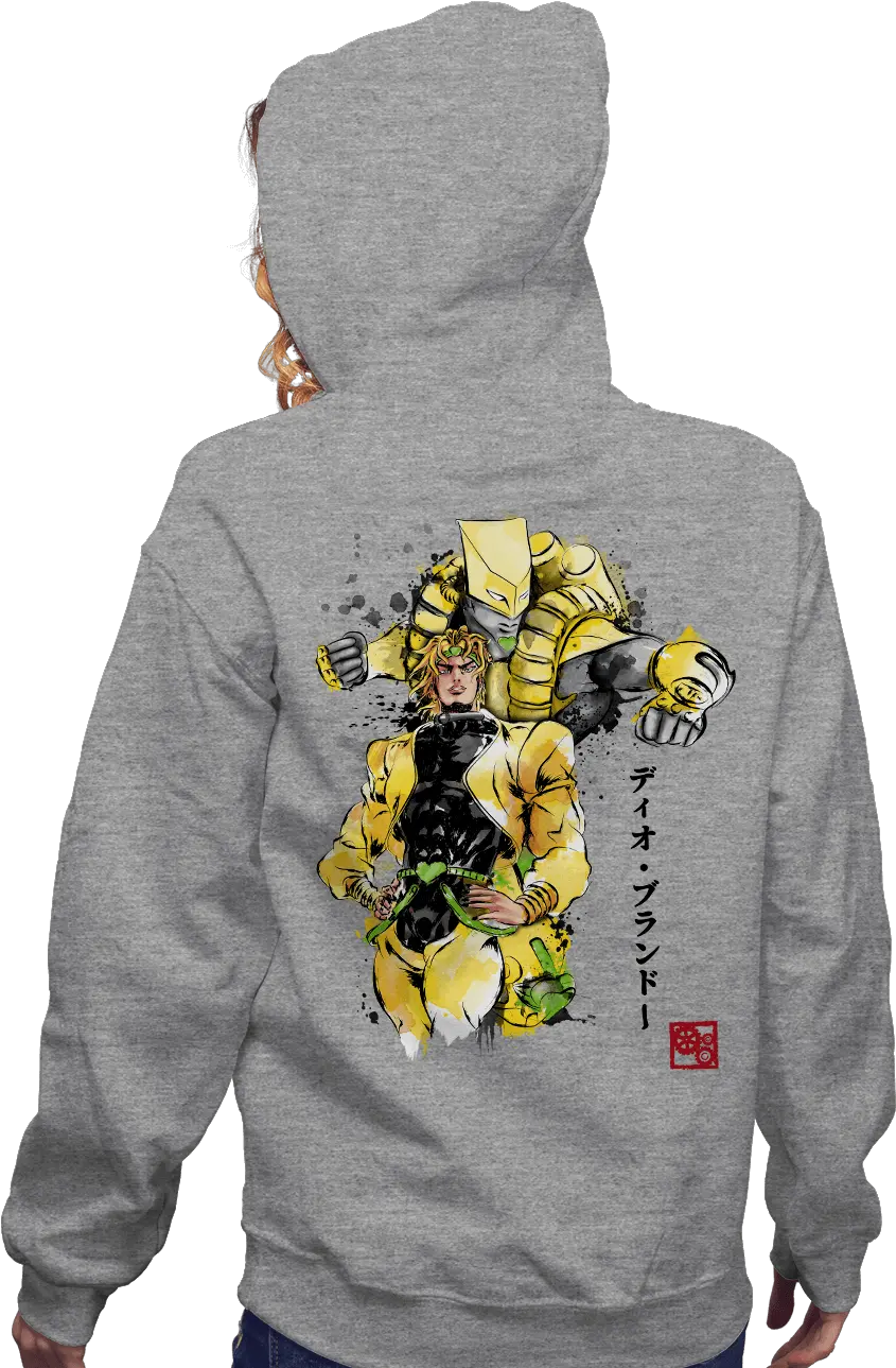 Kono Dio Da Png Za Warudo Hoodie Za Warudo Png