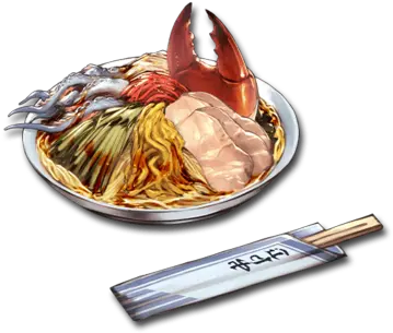 Cold Noodles Granblue Fantasy Wiki Fideo Png Noodle Png