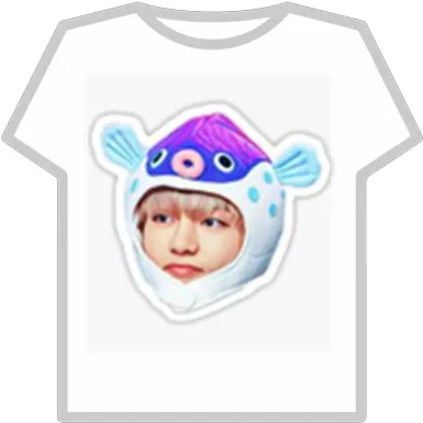 Bts Kim Taehyung Fish Hat U003c3 Roblox Baby Png Kim Taehyung Png