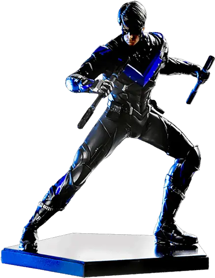 Nightwing Arkham Knight Png Batman Arkham Knight Nightwing Iron Studios Nightwing Png