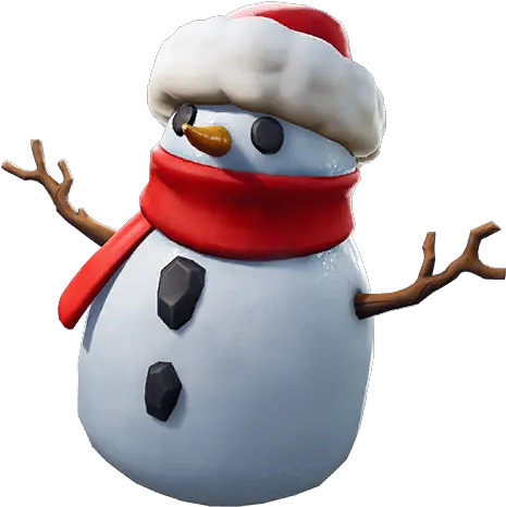 New Sneaky Snowman Consumable Leaked Snowman Fortnite Png Fortnite Bush Png