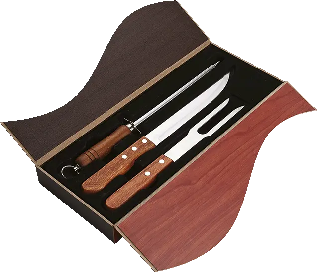 Wood Handled Carving Set Kitchen Makeup Brushes Png Piece Of Wood Png