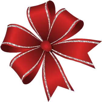 Animated Glitter Bows By Lady Di Bow Png Red Bow Transparent