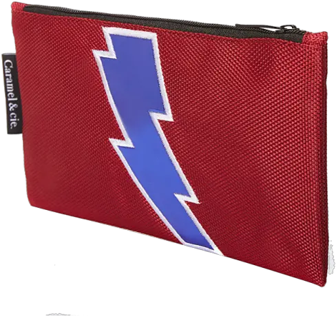 Large Pencil Case Red Lightining Banner Png Red Lightning Png