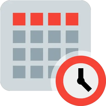 Timetable Icon In Color Style Black Horse Color Schemes Png Time Table Icon