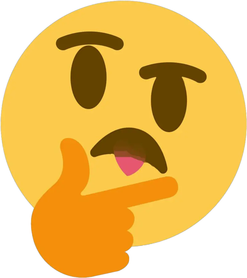 Lenny Face Emoji Png Photos Mart Thinking Emoji Png Emojis Png