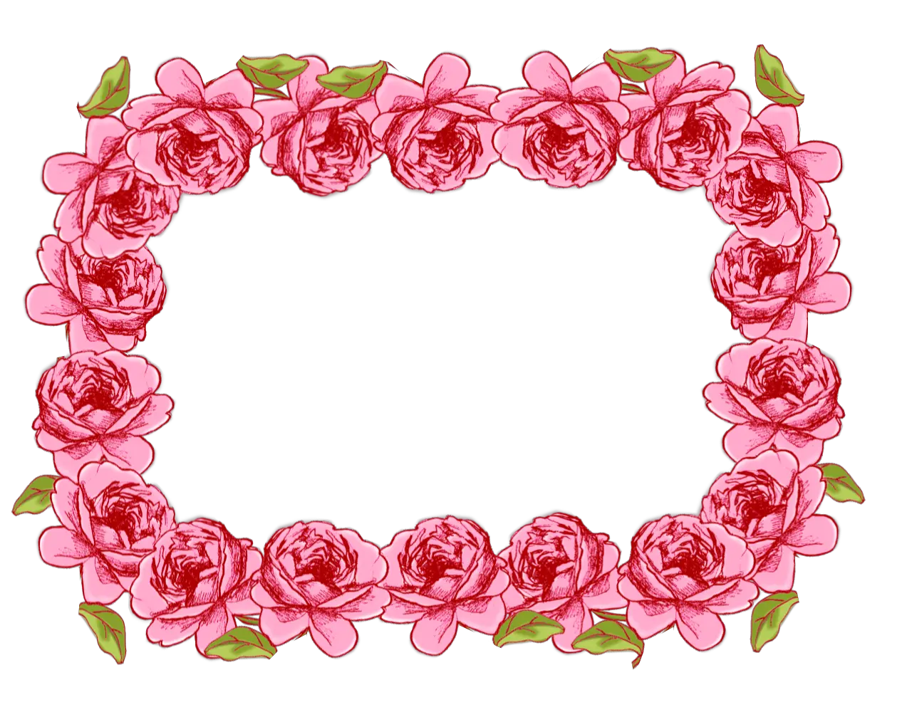 Download Free Faux Vintage Roses Frame Day Frame Clipart Transparent Png Frames Png