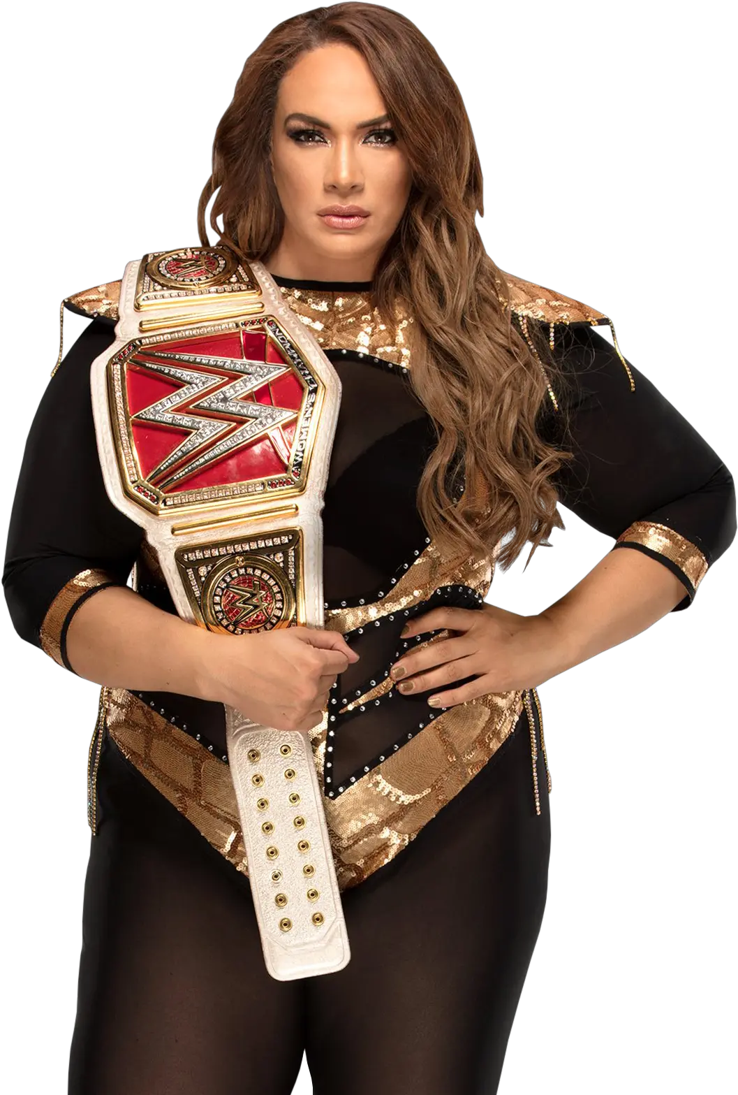 Nia Jax Raw Womens Champion Wwe Raw Women Champion Png Nia Jax Png