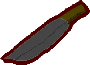 Pixilart Knife By Anonymous Knife Png Bloody Knife Transparent