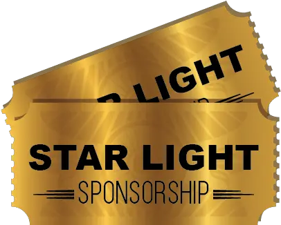 Star Light Sponsorship Horizontal Png Star Light Png