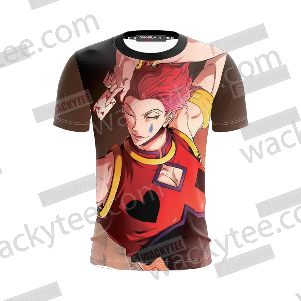 Hunter X Hisoka Morow Unisex 3d T Shirt Sexy Hisoka Png Hisoka Png