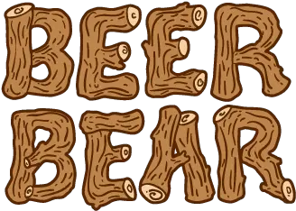 Beer Bear Logo Illustration Png Bear Logo