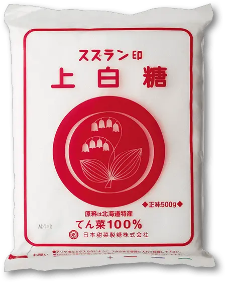 Suzuran White Beet Sugar 500g Png