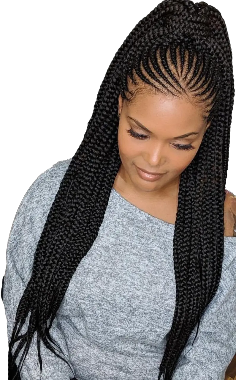 Braid Png Image Black Cute Braid Hairstyles Braid Png