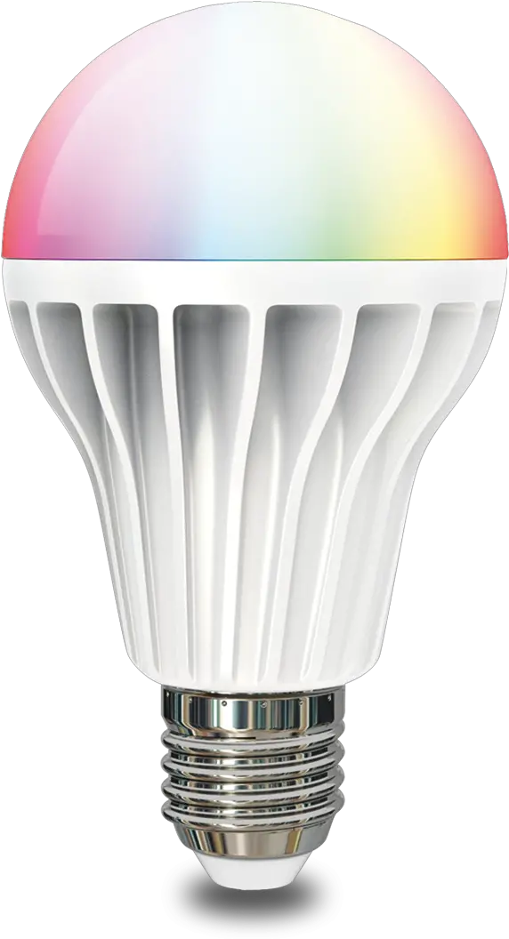 Wireless Coloured Bulb Rf Rgbled550 U2022 Elkoep Colourful Led Bulb Png Bulb Png