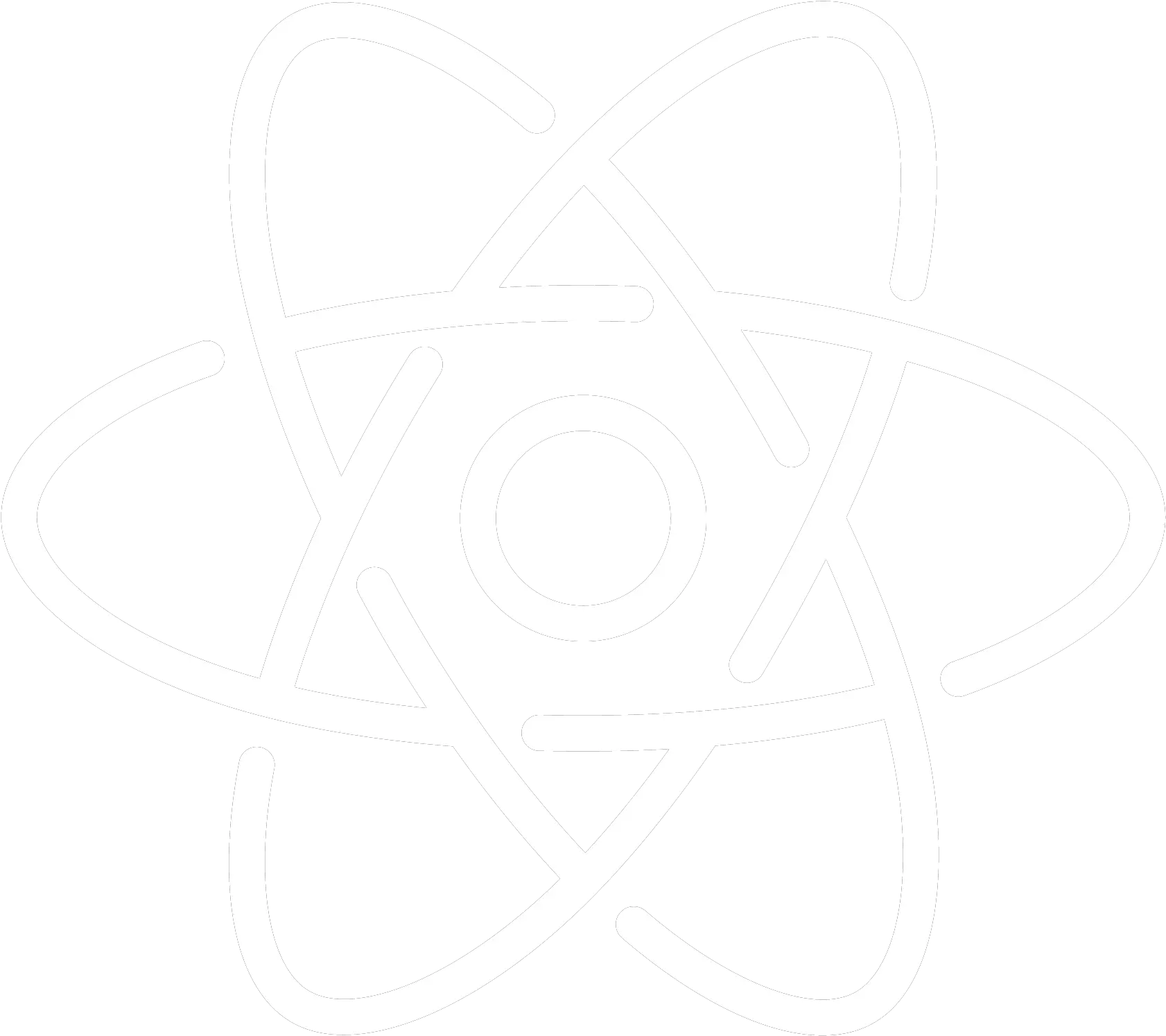 Home React Next 2020 React Native White Logo Png React Logo