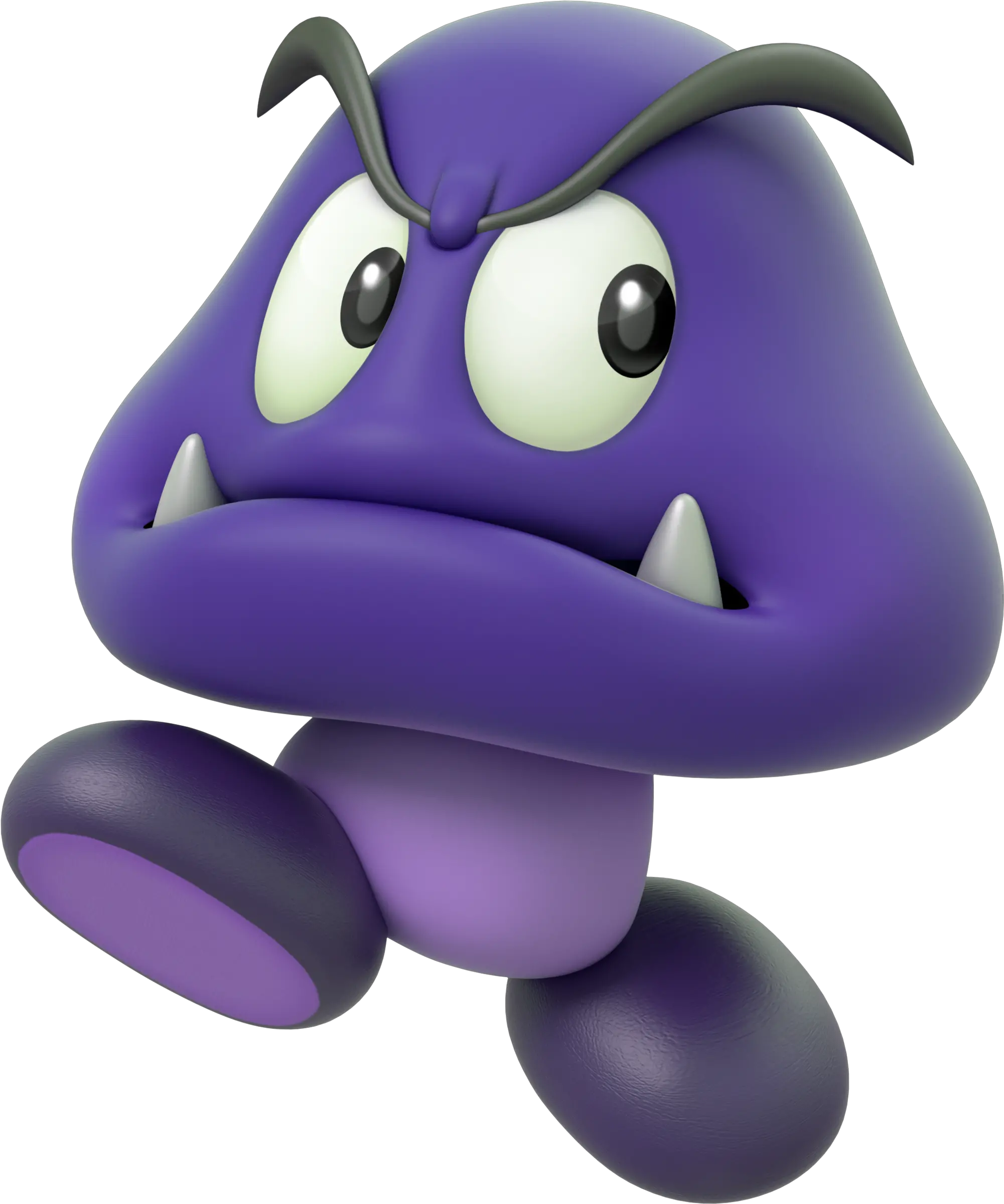 Download Hd Goomba Mokoko Purple Transparent Png Image Super Mario 3d World Goomba Goomba Png