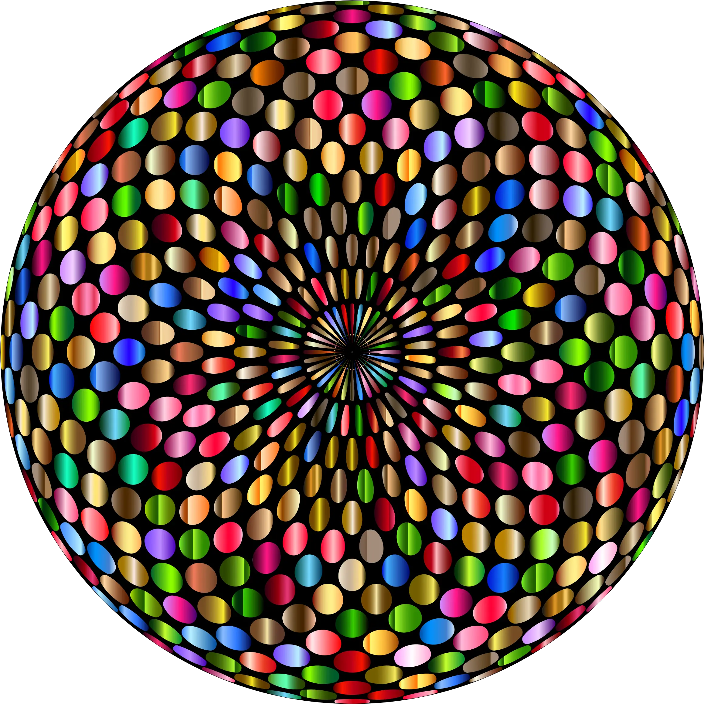 Psychedelic Chromatic Disco Ball Icons Png Animated Gif Animated Gif Islamic Recitation In Sphere Sphere Png