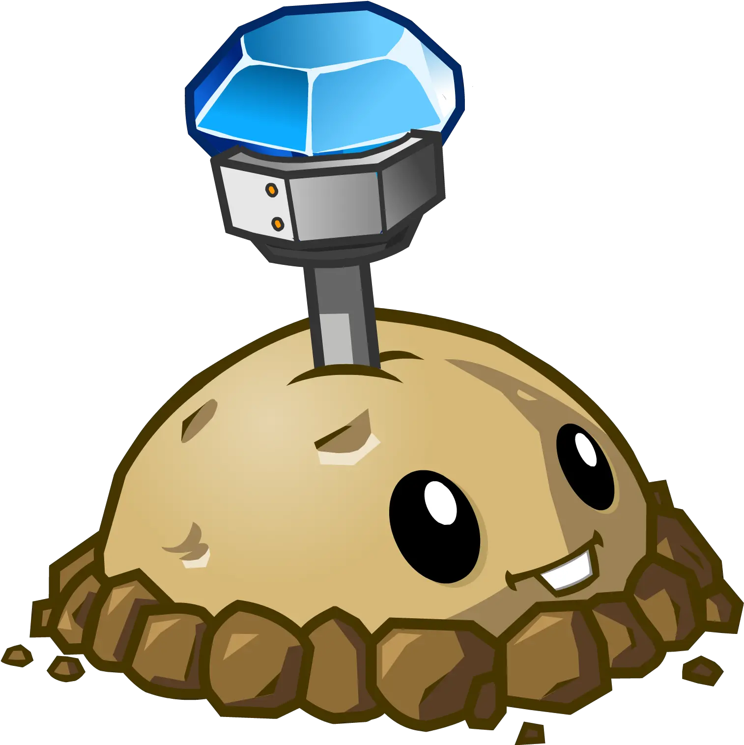 Download Hd Plants Clipart Potatoe Plants Vs Zombies Bomb Plants Vs Zombies Png Bomb Transparent