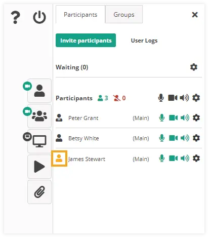 Participant Controls In The Virtual Classroom Vedamo Dot Png Microphone Icon On Lock Screen