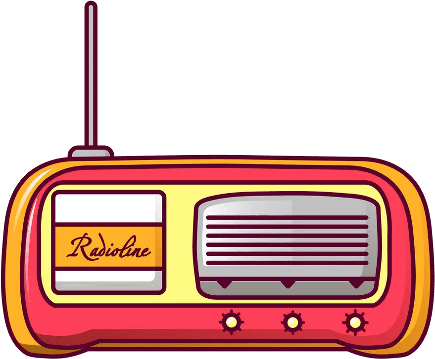 Radio Clipart Transparent 1 Clipart World Retro Radio Icon Png Ham Radio Icon Transparent