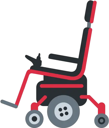 Motorized Wheelchair Emoji Eletric Wheelchair Clip Art Png Wheelchair Icon Vector