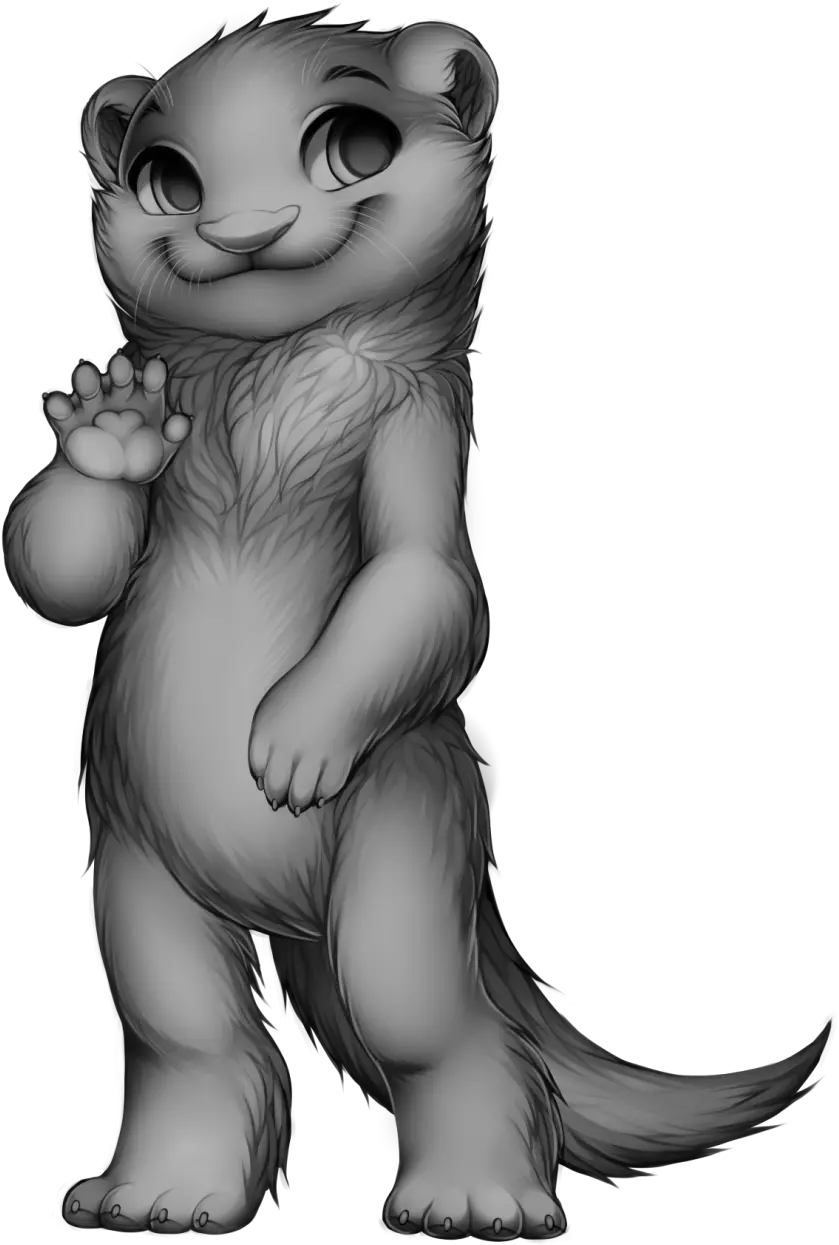 Furvilla Otter Base By Fur Affinity Dot Net Furvilla Bases Png Otter Png