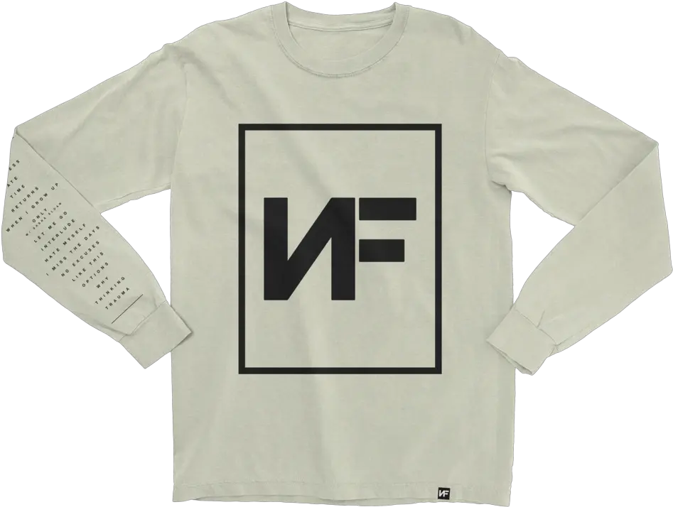 Tracklist Logo Long Sleeve Shirt Nf Tshirt Png Nf Logo