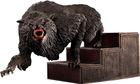 An American Werewolf In London Kessler Wolf Statue By Pop Cu American Werewolf In London Statue Png Werewolf Transparent