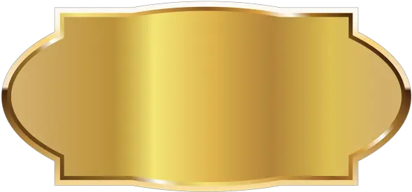 Golden Label Template Png Image Transparent Gold Plaque Png Gold Divider Png