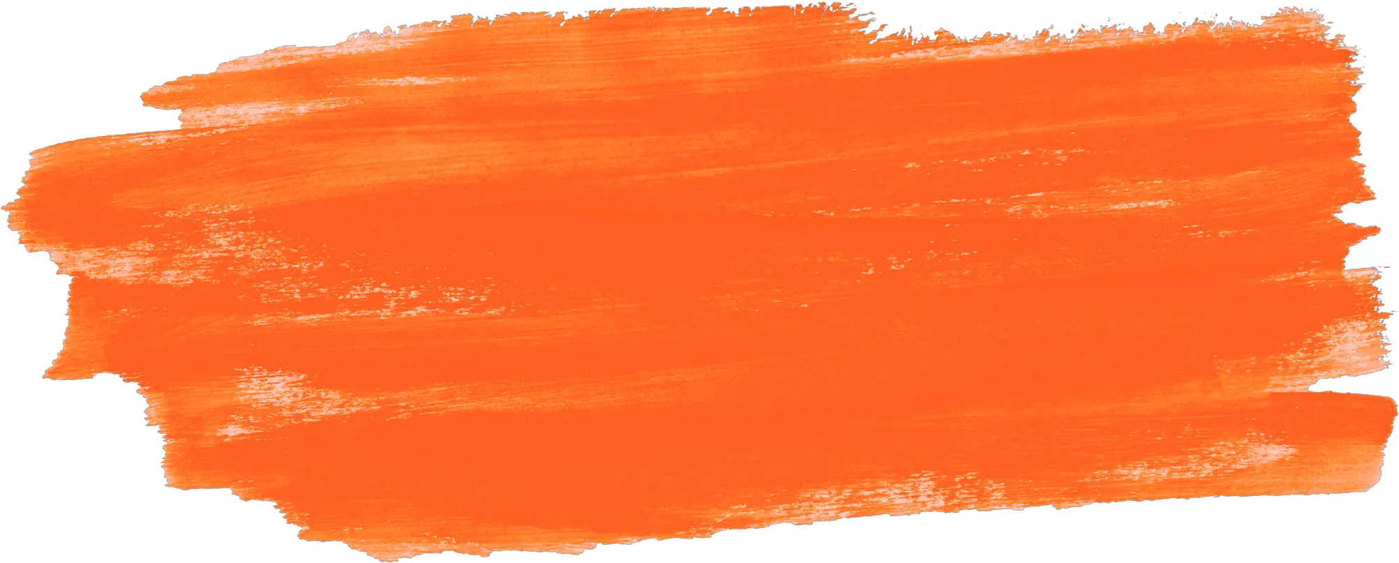 Download Hd Her Brain Brush Stroke Orange Png Brush Stroke Png