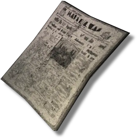 Newsprint Book Png The Long Dark Icon