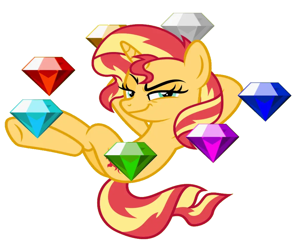 Ugandan Knuckles Png Library Stock Pony Mlp Sunset Shimmer Knuckles Png