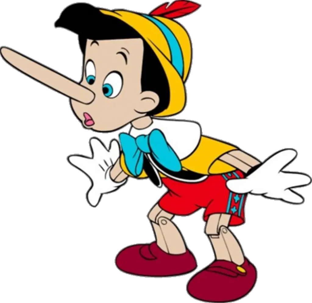 Pinocchio Long Nose Transparent Png Pinocchio With Long Nose Pinocchio Png