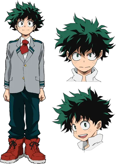 Deku Izuku Midoriya School Uniform Png Deku Png