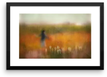 A Girl And Bear Grass Picture Frame Png Grass Silhouette Png