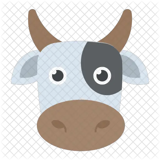 Cow Head Icon Of Flat Style Icon Png Cow Head Png