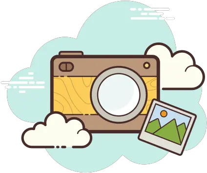 Compact Camera Icon In Cloud Style Philosophy Png Digital Camera Icon