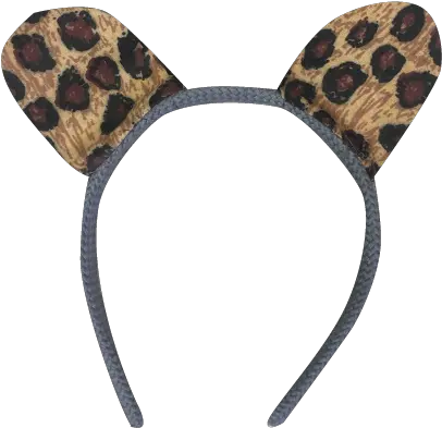 Pretty Disturbia Leopard Print Ears Handmade Headband Accessory Headpiece Png Leopard Print Png