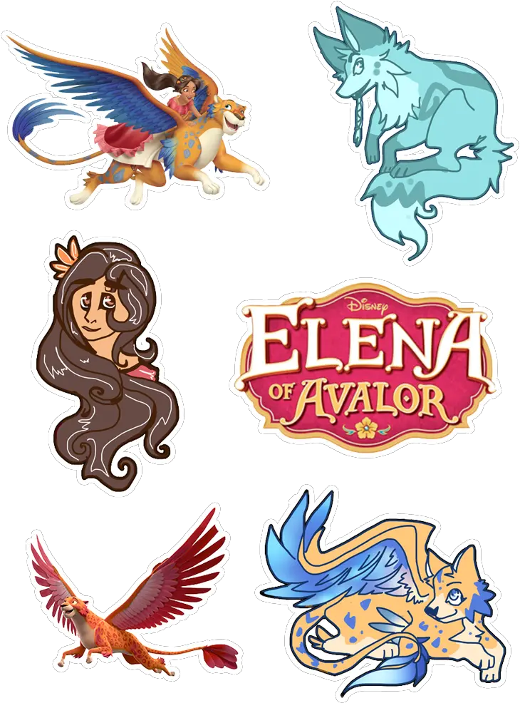 Download U201c My Complete Elena Of Avalor Sticker Sheet I Own A Elena Of Avalor Png Elena Of Avalor Png