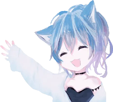 Marikoneko Sticker Marikoneko Discover U0026 Share Gifs Cat Girl Gif Transparent Png Kaito Momota Icon