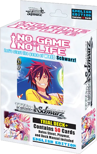 Trial No Game Life Weiß Schwarz Weiss Schwarz No Game No Life Png No Game No Life Logo