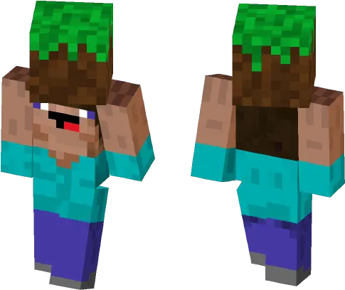 Derp With Dirt Block Minecraft Skin Batman Arkham Knight Minecraft Skin Png Minecraft Dirt Block Transparent