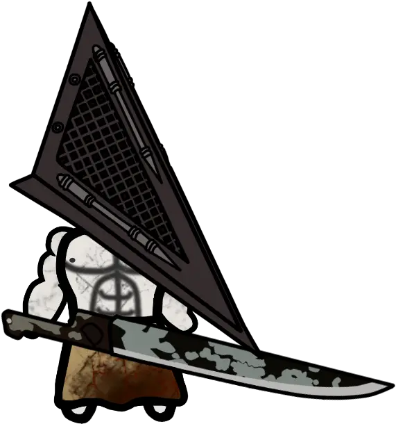 Pyramid Head Walfas Folding Png Pyramid Head Png