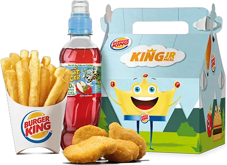 Download Burger King Jr Box King Junior Burger King Full Happy Meal Burger King Png Burger King Png