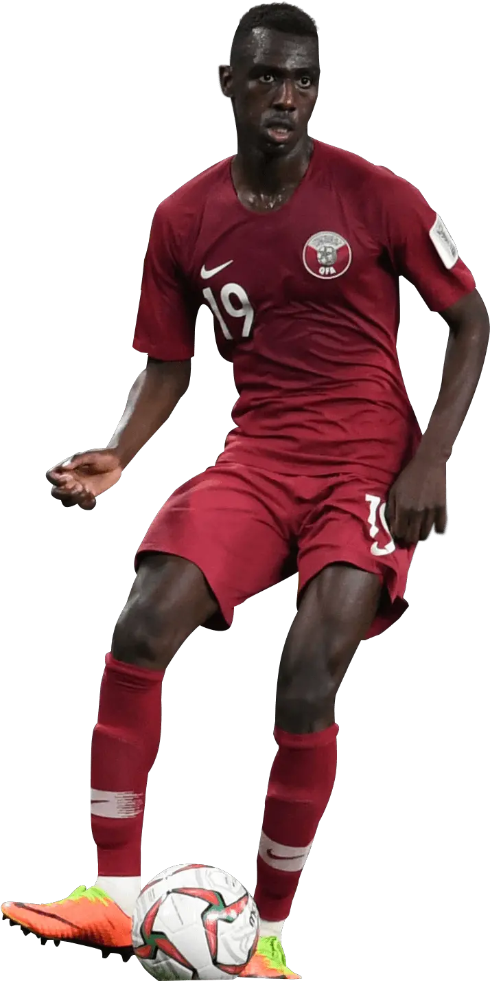 Almoez Ali Football Render 53577 Footyrenders Soccer Player Png Ali A Png