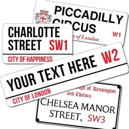 Download London Street Signs Uk Street Sign Template Png Street Signs Png