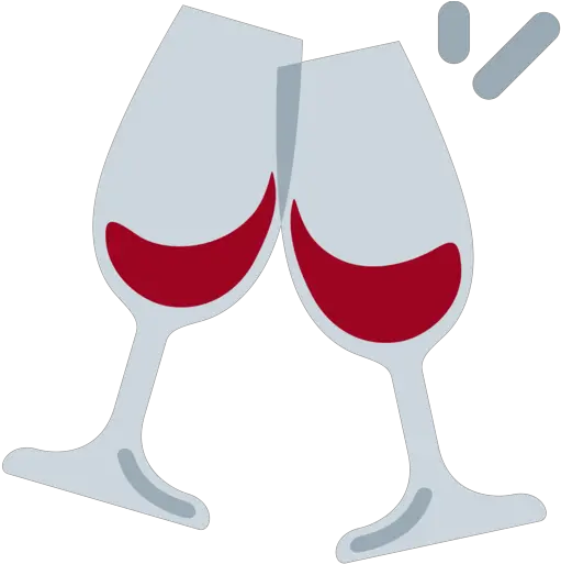 Clinking Glasses Emoji Wine Glass Emoji Svg Png Glasses Emoji Png