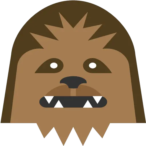 Icon Star Wars Color 550 Star Wars Chewbacca Icon Png Star Wars Png