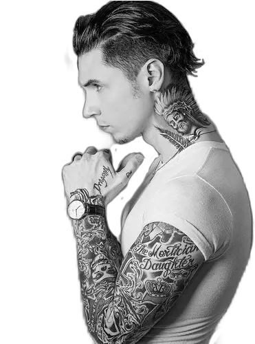 Bvb Andybiersack Png Peinado Andy Black Andy Biersack Png